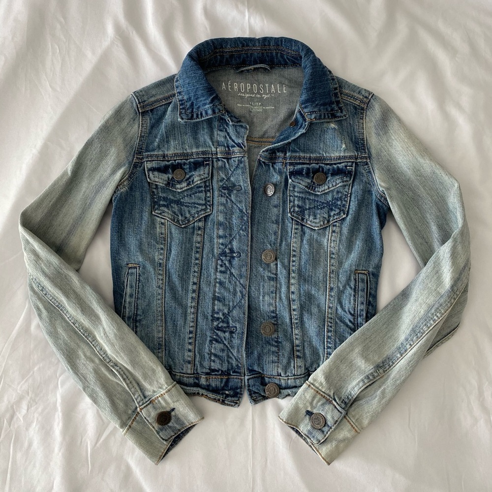 Blue Multi Wash Jean Jacket